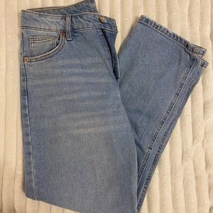 Wild Fable High-waisted Straight Jeans - Light Wash